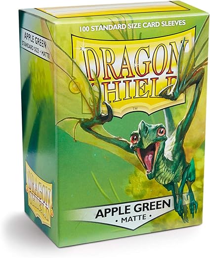 Dragon Shield: Matte (100 ct) - Apple Green