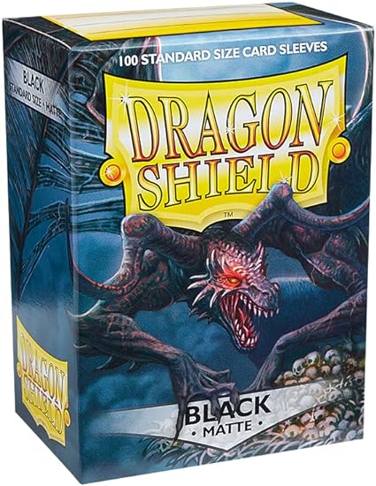 Dragon Shield: Matte (100 ct) - Black