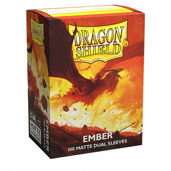 Dragon Shield: Dual Matte (100 ct) - Ember