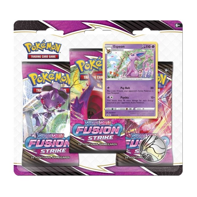 Pokémon TCG: Sword & Shield - Fusion Strike 3 Pack Blister