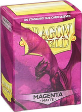 Load image into Gallery viewer, Dragon Shield: Matte (100 ct) - Magenta
