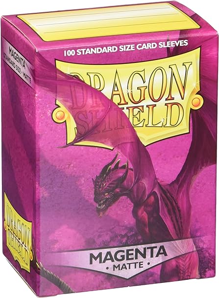 Dragon Shield: Matte (100 ct) - Magenta