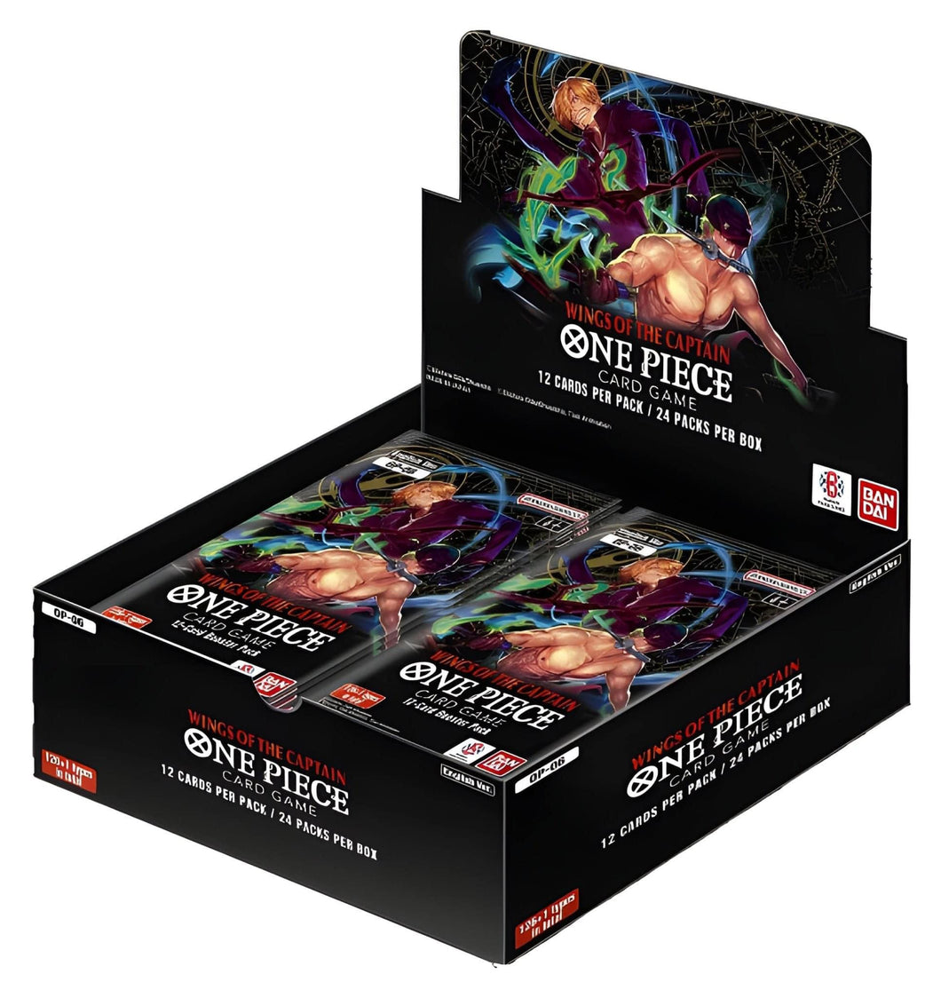 One Piece Card Game: Wings of the Captain Booster Box [OP-06]