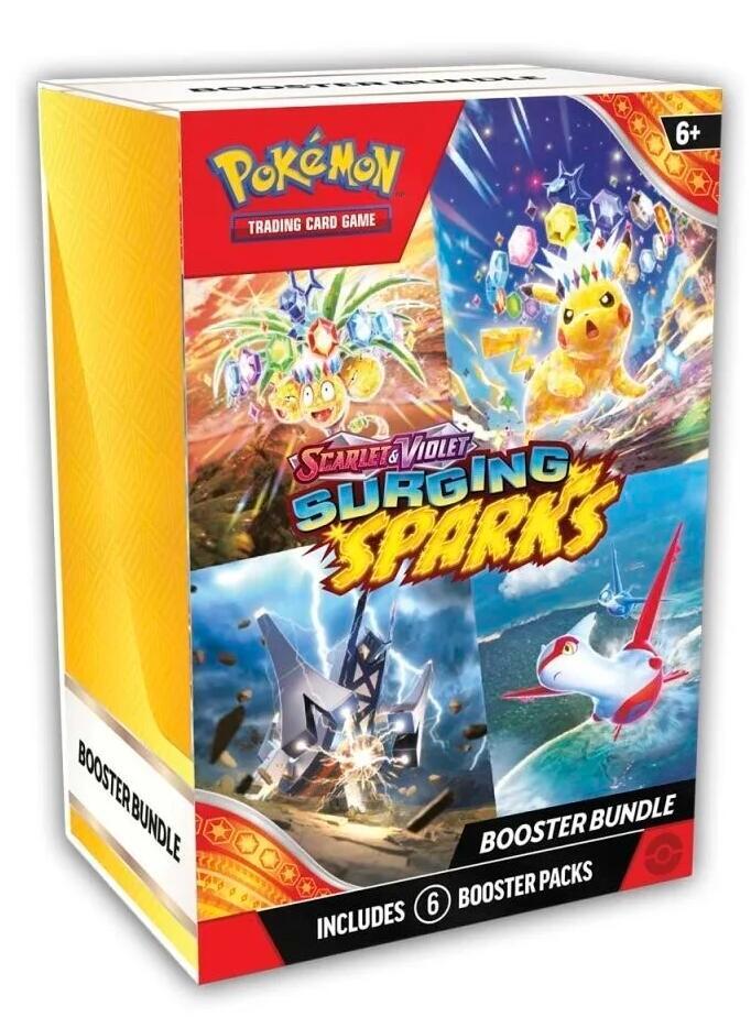 Pokémon TCG: Scarlet & Violet - Surging Sparks Booster Bundle