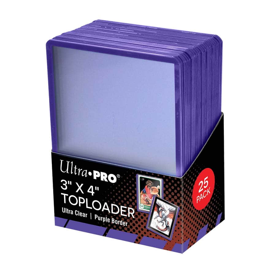 Ultra Pro: Top Loader - Purple Border