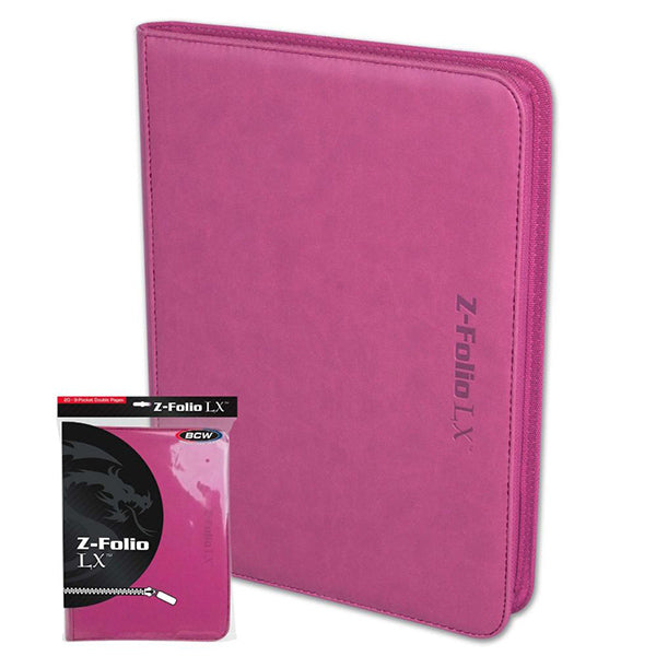 BCW: Z Foilio 9 Pocket - Pink