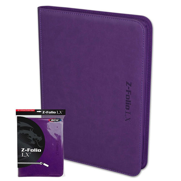 BCW: Z Foilio 9 Pocket - Purple