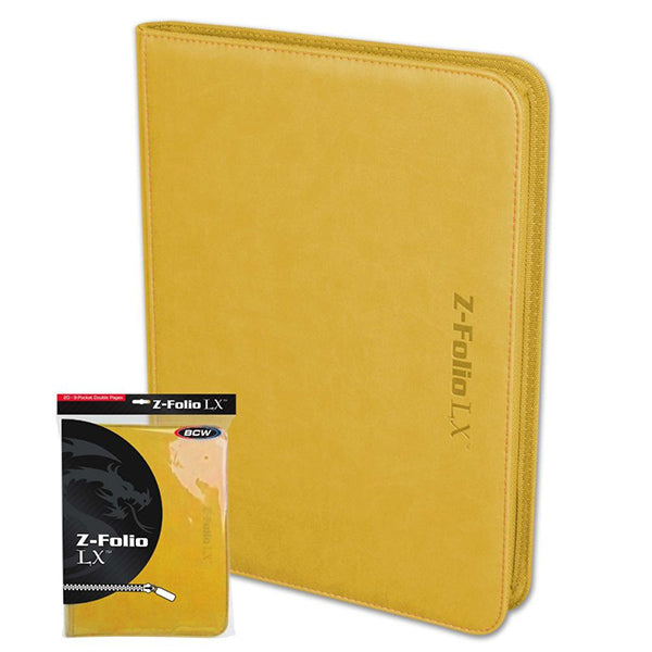 BCW: Z Foilio 9 Pocket - Yellow